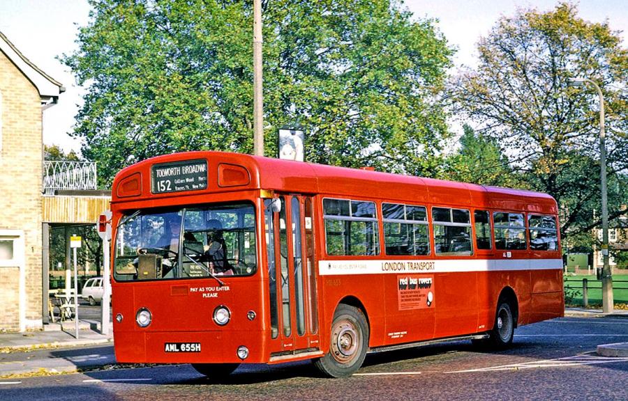  AEC Merlin 4P2R MCW (B50F) 1969 года  (фото 2 из 4)